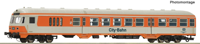 Roco 6210246 - H0 - Nahverkehrs-Steuerwagen City-Bahn, DB, Ep. IV-V - DC-Digital